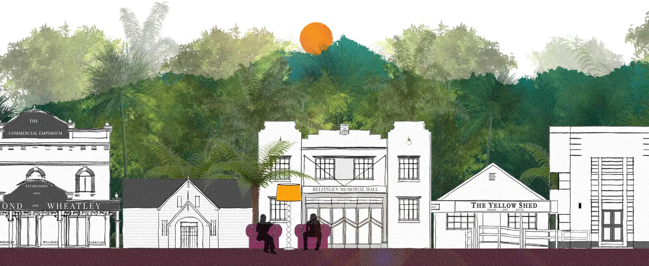 Bellingen Readers and Writers Festival Footer